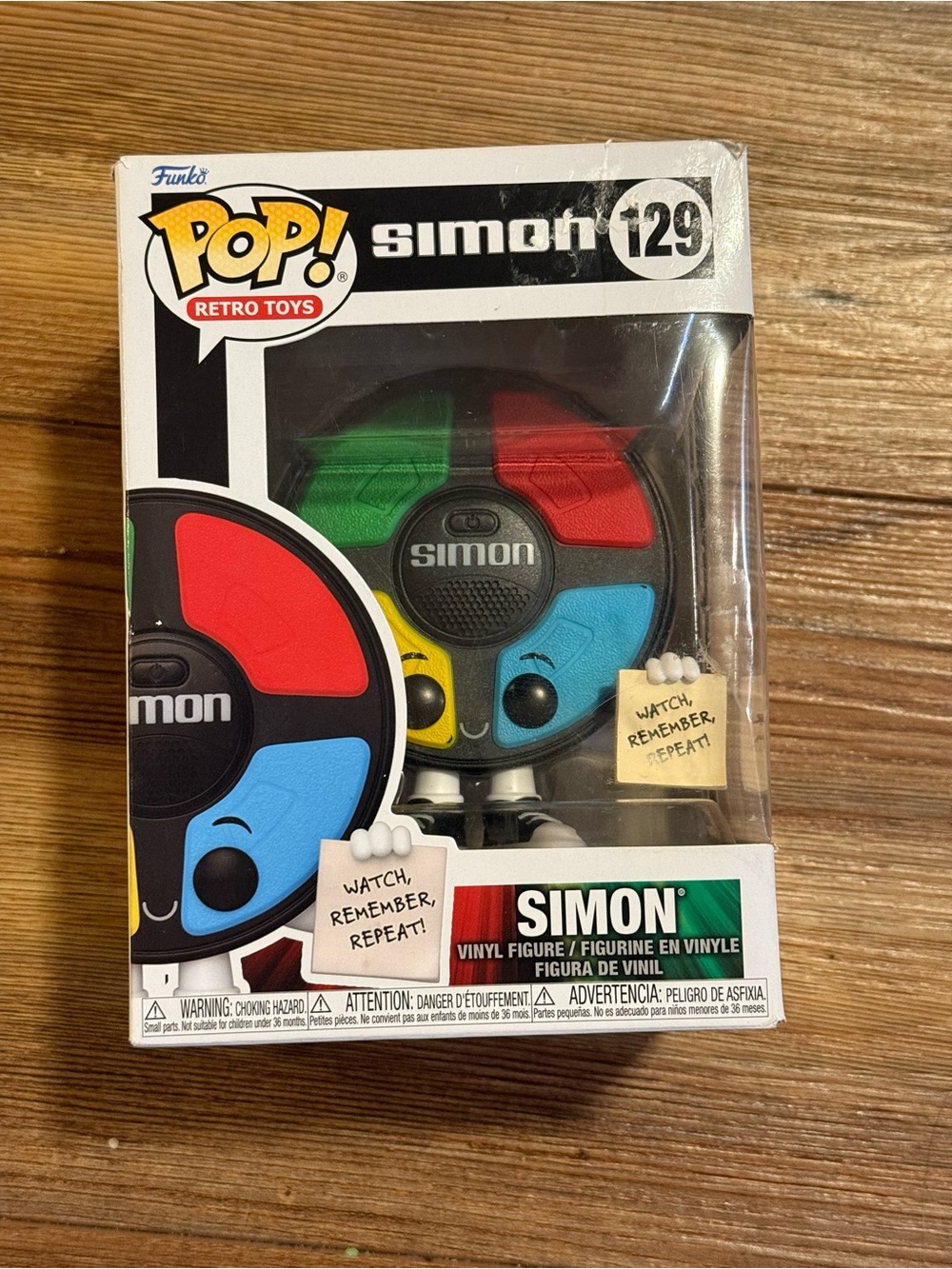 Funko Pop! Retro Toys Simon Vinyl Figure - Red, Green, Blue, Yellow